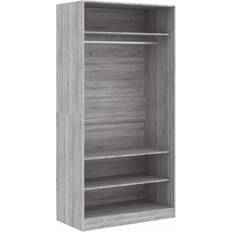 vidaXL 826615 Gray Sonoma Oak Armadio 100x200cm