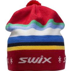 Multifargete Luer Swiss Gunde Beanie - Red