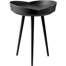 Noir Tables d'appoint FDB Møbler À Plateau D106 Ø38 cm Table d'appoint