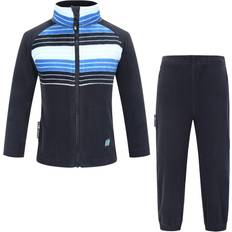 Blå Fleecesett Skogstad Trone Microfleece Set - Dark Navy (021114-448954)