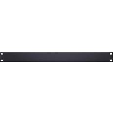 Rustfrit stål Hattehylder Adam Hall Blændplade Rackpanel AH 87221STL 19" 1unit Hattehylde