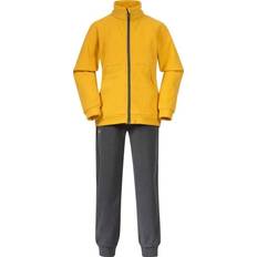 Bergans Peruskerrokset Bergans Kids' Smådøl V5 Longzip Set - Light Golden Yellow/Solid Dark Grey