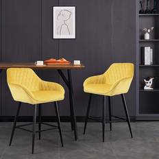 Neo Crushed Leg Breakfast Bar Stool