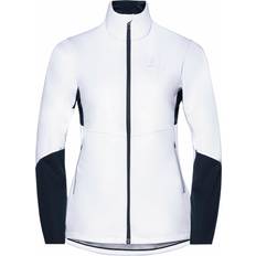 The Langnes Cross-Country jacket Women's - White/Dark Sapphire