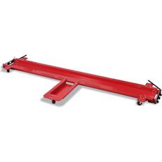 Portaequipajes para vehículos vidaXL Carro De Motocicleta Roja
