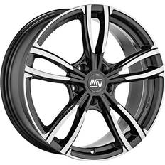 18" - Silver Car Rims MSW 73 Alloy Wheels Set Of 4 18x8 Inch