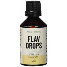 Vanille Supplementen Body Attack Flav Drops 50ml Vanilla 0.05L