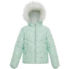 Silver Children's Clothing Rokka&Rolla Girls Heavy Winter Puffer Jacket Bubble Coat Sizes 4-16