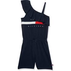 Tommy Hilfiger Playsuits Children's Clothing Tommy Hilfiger Girls' Sleeveless Knit Romper, Navy Tina