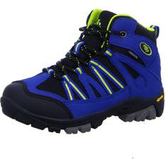 Brütting Ohio High Rise Hiking Boots - Blue/Schwarz/Lemon