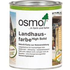 Malerfarbe Osmo Landhausfarbe 2607 Dunkelbraun seidenmatt Inhalt: 0.75L