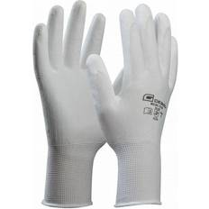 Blanco Guantes de jardinería Gebol Guantes de trabajo Micro-Flex (Medida: 8, Blanco)