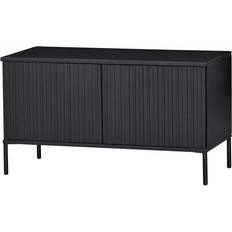 Woood TV-borde Woood Gravure New TV-Bænk 100 cm Sort TV-bord