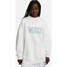 Bianco - Donna Maglioni Nike Felpa con cappuccio Donna NSW FT