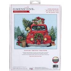 Dimensions Festive Ride Counted Cross-Stitch Kit