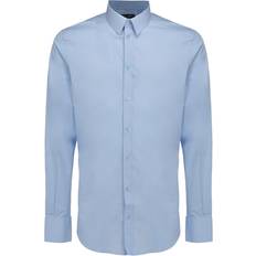 Goud - Man Overhemden Dolce & Gabbana Camicia Man Shirt Light Blue