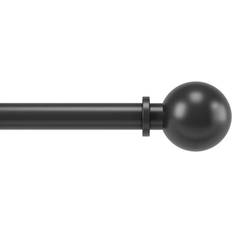 Accessoires de rideaux Umbra Tringle À Rideaux Réglable Noire 183-366cm D25mm Métal