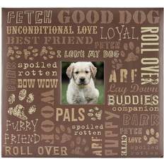 MBI expressions post bound album w/window 12"x12"-dog -860125