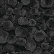 Black Pom Poms Colorations Pom-Poms Black 100 Pieces