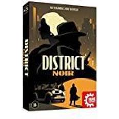 Game Factory 646319, District Noir, kortspel för vuxna och barn från 10 år, kortduell för 2 spelare