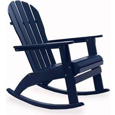 Plow & Hearth Wooden Adirondack Rocker