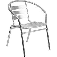 Gray Patio Chairs Flash Furniture aluminum indoor/outdoor