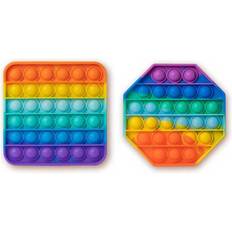 HGL Rainbow Push Poppers Rund