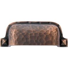 Emtek 86049 Arts Crafts 3 Cup Cabinet Pull Oil Oil