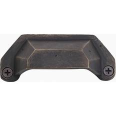 Emtek 4 in Center to Center Bronze Bin Cabinet Pull Medium Bronze 1pcs