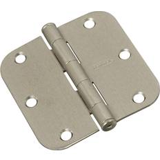 Fasteners National Hardware SPB512R5/8-3.5x3.5 3-1/2" 3-1/2" Plain Bearing 5/8" Radius Corner Butt Hinge Hinge Mortise