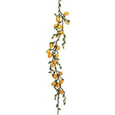 Yellow Decorations Vickerman 5 Everyday Artifical Lemon Garland Decoration