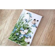 Letistitch Garn & Håndarbejdsudstyr Letistitch Counted Cross Stitch Kit Butterflies and bluebird flowers Leti939
