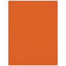 Westcott X-Drop Wrinkle-Resistant Backdrop Tiger Orange 5x7ft