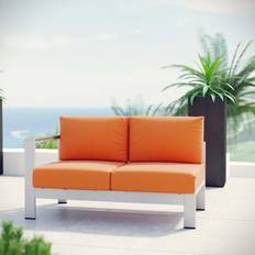 Silver Outdoor Sofas modway Collection Outdoor Sofa