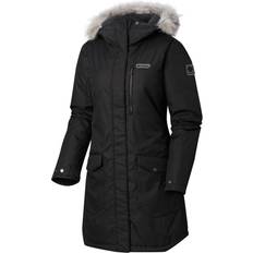 Hood Outerwear Columbia Women's Suttle Mountain Long Insulated Jacket - Black