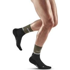 Grøn - Løb Strømper CEP The Run Mid Cut Compression Socks SS23