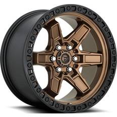 Fuel 17" - Bronze Car Rims Fuel Off-Road Kicker 6 D699 Wheel, 17x9 with 6 on Bolt Pattern