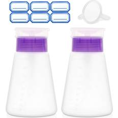 Plastic Soap Dispensers Acetone Pump Dispenser Lockable Alcohol Bottle 2 Packs