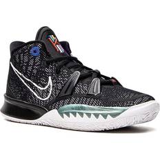 Fabric Indoor Sport Shoes Children's Shoes Nike Kyrie 7 Brooklyn GS - Black