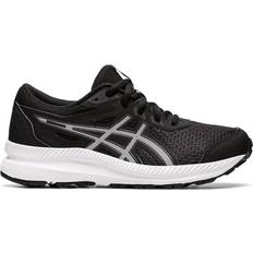 Gummi Sportssko Asics Contend 8 GS - Black/White