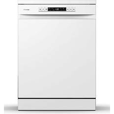 White Dishwashers Hisense HS622E90WUK Standard White