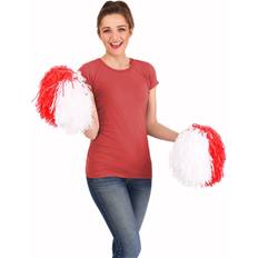 Grease Vestidos de fiesta Grease Rydell High School Cheerleader Pompoms Red/White