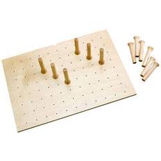 Tool Boards Rev-A-Shelf 4dps-3021 39x21" wood trimmable pegboard drawer organizer w/ 16 pegs