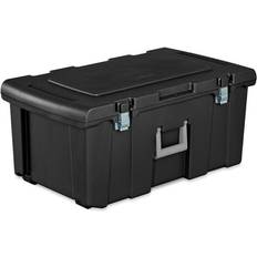 Black cooler with wheels Sterilite Footlocker