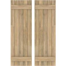 Blue Gates Ekena Millwork 17-1/2 W H Americraft 5