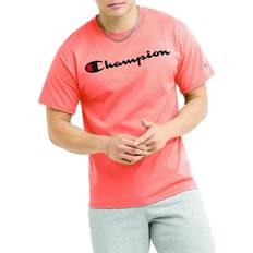 Orange graphic tee Champion Men's Graphic Tee, Medium, Drk Orange