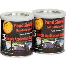 White Fountains & Garden Ponds Pond's Pond Armor SKU-WHITE-QT-R Non-Toxic Pond Shield Epoxy