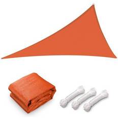 Orange Sail Awnings Yescom LAGarden 25FT Triangle Sun Shade Sail