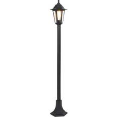 QAZQA Bedlamper QAZQA Klassisk Lanterne Sort Bedlampe