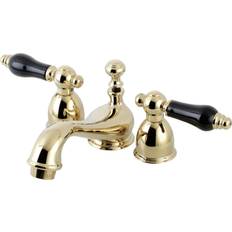 Brass Basin Faucets Kingston Brass KS395.PKL Duchess Double Brushed Nickel